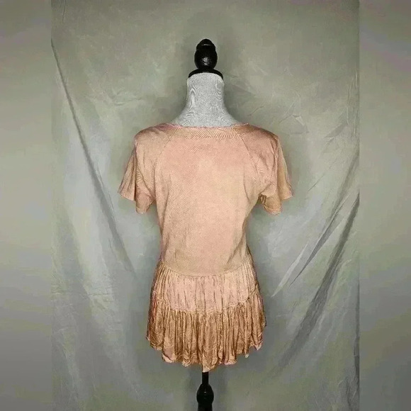 Anthropologie baby pink tunic size XS - Picture 2 of 3